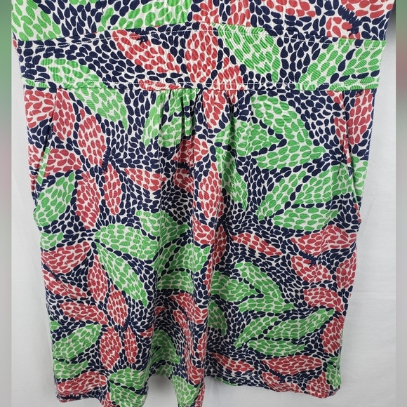 Lilly Pulitzer Blanca Red Multicolored Casting Call Silk Jersey Dress Sz S - Picture 5 of 12